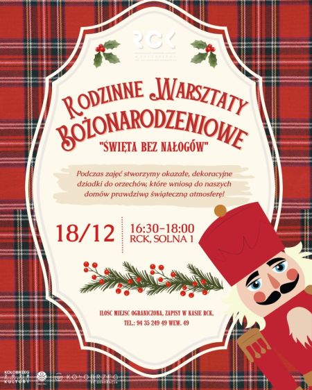 Rodzinne Warsztaty Bożonarodzeniowe