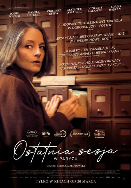 Ostatnia sesja w Paryżu - plakat